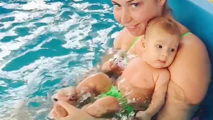 Грудничковое плавание 🏊 👶