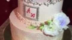 Свадебный торт со светодиодами от Лены Линской