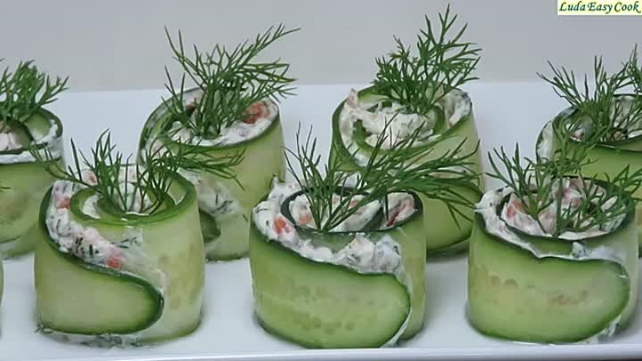 Закуски из огурцов с фото Закуски из огурцов с фото