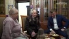 90 лет исполнилось ветерану ВОВ Григорию Тяжлову