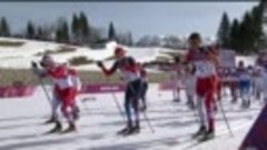 Cross-Country Skiing - Men&#39;s 50km Mass Start - Legkov Wins G...