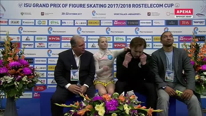 Evgenia Tarasova  Vladimir Morozov (Candyman) FS 2017 GP Rostelecom Cup