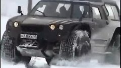 Extreme AMPHIBIOUS Russian offroad vehicle: Aton-Impulse VIK...