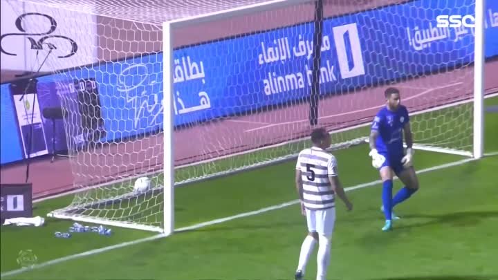 أهداف مباراة الطائي 1 - 2 الشباب (الجولة الـ18)