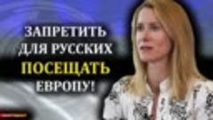 НУ, ПОПРОБУЙТЕ! О ЗАПРЕТЕ ЭСТОНИЕЙ ПРИВИЛЕГИЙ ДЛЯ РУССКИХ