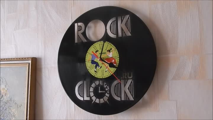 Часы Rock around the Clock