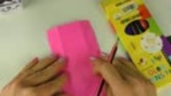 Оригами из бумаги - Кубик меняющий лицо - Поделки для детей