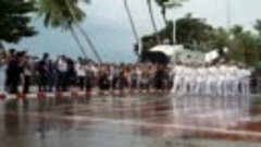 Прощание Славянки! Как наши моряки выступали в Тайланде. 