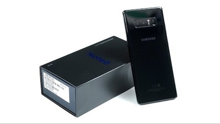 Распаковка Galaxy Note 8 в ожидании iPhone X