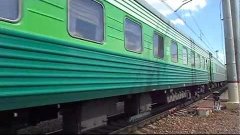 Электровоз ЧС7-096 с поездом №030 «Тургенев»