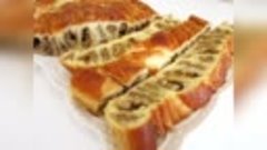 Слоено-дрожжевой пирог с грецкими орехами _ Puff pastry with...