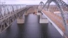 Аэросъемка дублера Борского моста - апрель 2016