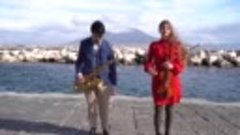 CARUSO ❤️ Daniele Vitale &amp; Karolina Protsenko _ SAX e VIOLIN