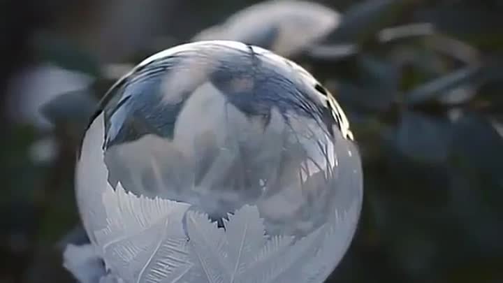 Пузырь в мороз