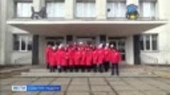 Маленькие гости из города-побратима Кировска Луганской Народ...