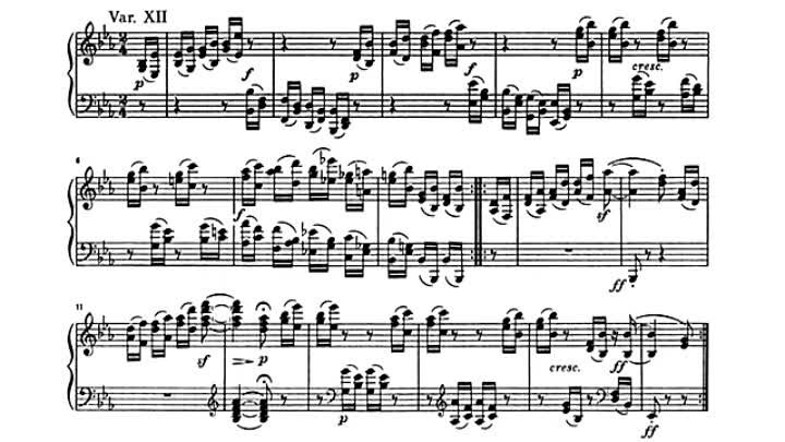 L.v. Beethoven - 15 Variations and Fuga...