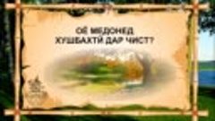 ОЁ МЕДОНЕД ХУШБАХТИ ДАР ЧИСТ_ ( БАРОИ ЧАВОНОН).webm