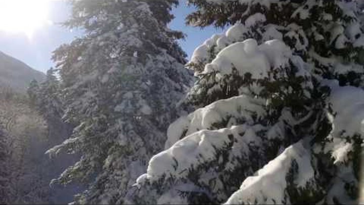 Природа Кавказа  Зима