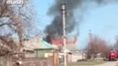 В Киевском районе Донецка пожар в жилом доме на улице Молоды...