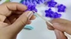 Процесс создания красивых цветов из синельной проволоки!!