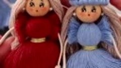 Куколки из пряжи
