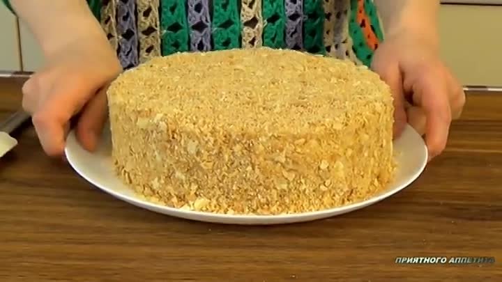 Торт Наполеон. Популярный домашний торт. Подробный рецепт