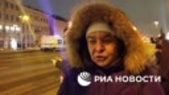 Очевидица о взрыве в кафе в Петербурге