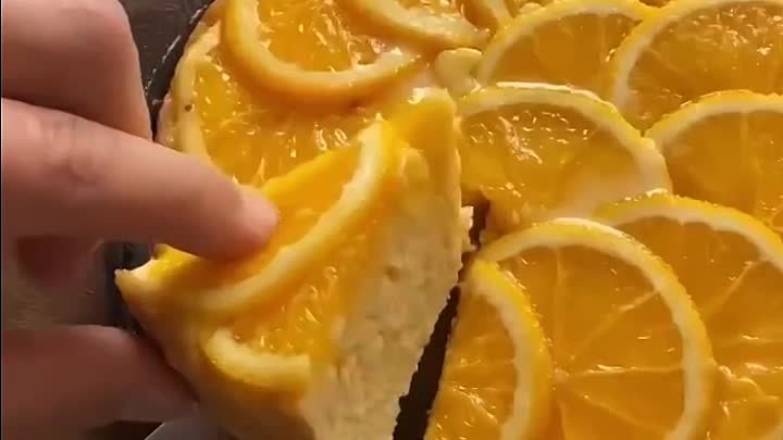 Осенний пирог с Апельсинами