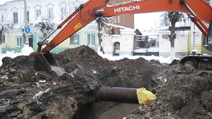 Вольские зарисовки  С. Семёновой - Слив ГК в Чистую Волгу