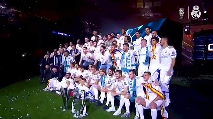 Real Madrid Cibeles Celebration For Champions League 2018.mp4