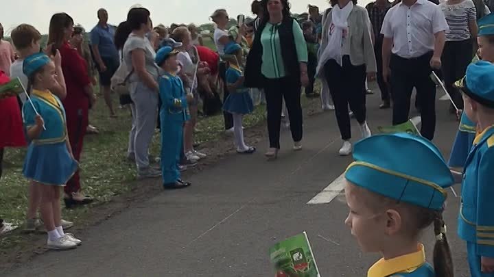 Орион, группа «Непоседы» встречает почетных гостей первого в мичурин ...