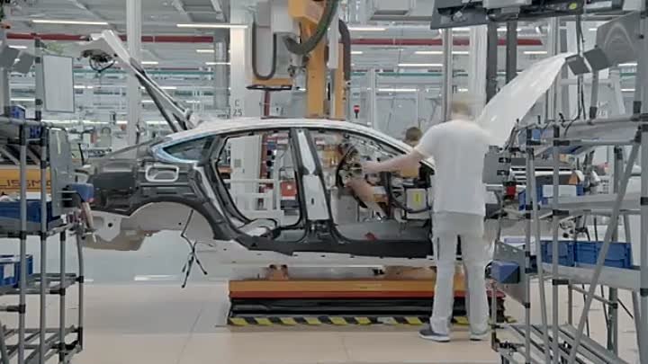 На заводе Audi