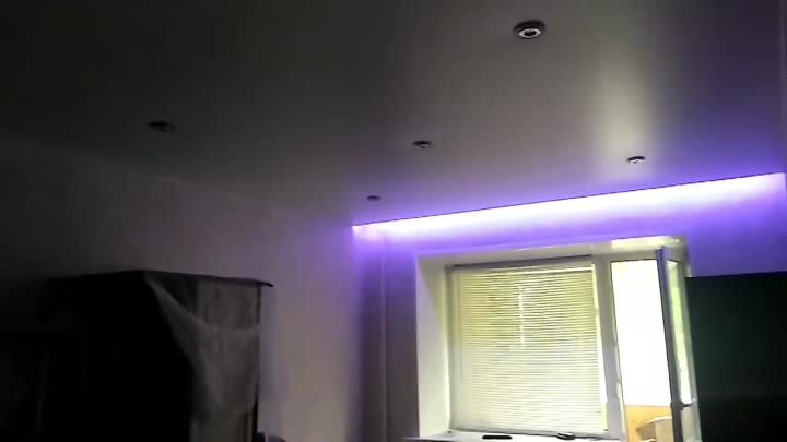 Натяжной потолок с подсветкой - Потолок Мастер