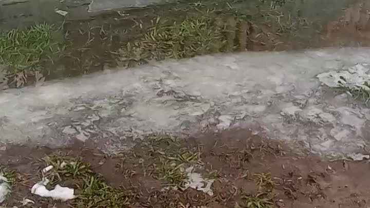 Потоп на улице Цикова в Лучниках