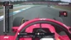 Almanya GP 2018 - Vettel Raikkonen’i geçmek istiyor