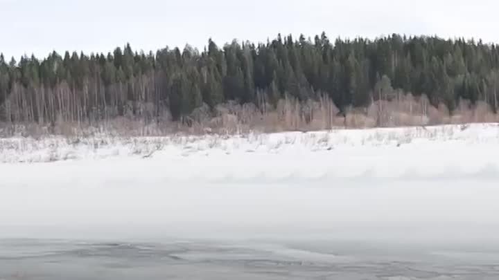 Взорвали лед на Пинеге