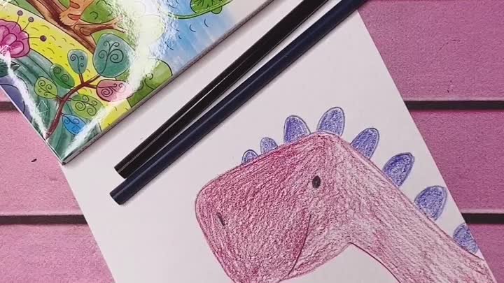 Мульти-Пульти Как нарисовать динозаврика