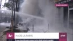 Protest violent în Paris