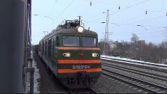 Электровоз ВЛ80К-641 с грузовым поездом