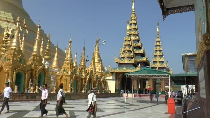 Мьянма пагода Шведогон 2 серия