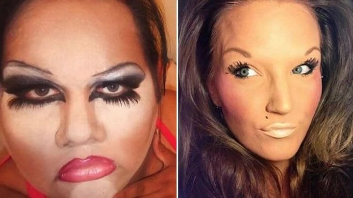 Плохой макияж Плохой макияж