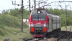 Первая Жемчужина Кавказа в этом году! ЭП1М-661 с поездом №23...