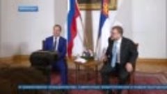 Дмитрий Медведев прибыл в Хельсинки на переговоры с главой к...