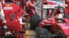 Vettel hatalı  pitstop