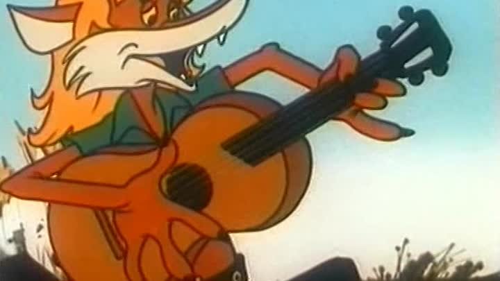 Во первых веселый. Кадры из мультфильма Старая пластинка 1982.