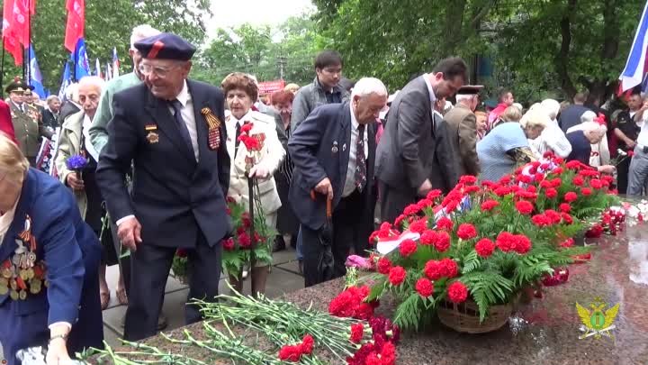 29.06.2015 Возложение цветов к памятнику партизанам и подпольщикам Крыма