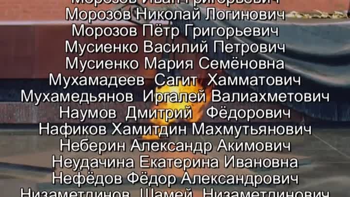 Тукан  списки участников ВОВ 2023 г.