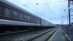 ЭП2К-045 с поездом №19 &quot;Восток&quot; Пекин - Москва