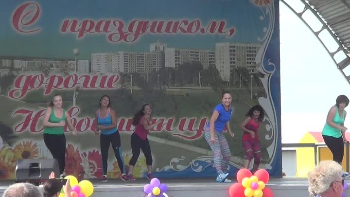 ZUMBA Выступление на День города 2015