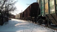Соединённый грузовой поезд // ВЛ80Т-1375 и ВЛ80К-591